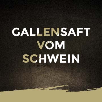 Gallensaft vom Schwein