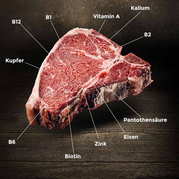 Wichtige Wirkstoffe im Fleisch