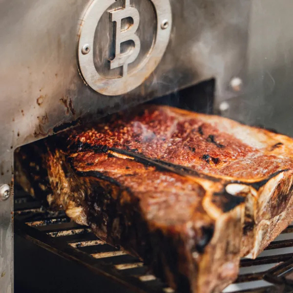 Fleisch für den Oberhitzegrill (Beefer)
