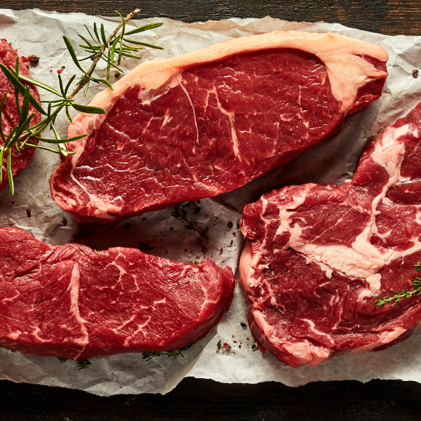 Triff deine Steak-Auswahl nach Gewicht