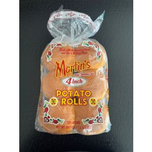 Martin's Potato Rolls | Original US Burger Buns (4 inch) | 12er Pack