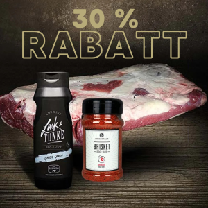 Paket | Beef Brisket Paket | Simmentaler Rind |4.500g | Ankerkraut Rub im Streuer | LUDWIGS BBQ NO. 1