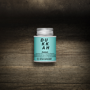 Stay Spiced! | Dukkah by Haya Molcho | Orientalischer Crunch für Grill, Gemüse & Genuss | Schraubdose | 90g