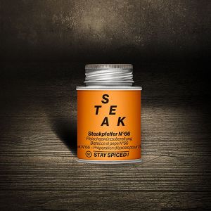Stay Spiced | Steakpfeffer No. 66 | Original Steakpfeffer |Schraubdose| 70g