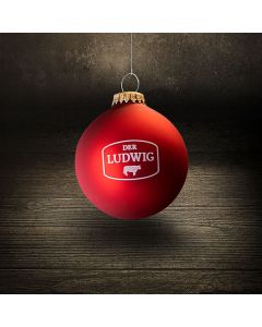 Der Ludwig | ChristbaumKUHgel | Rot