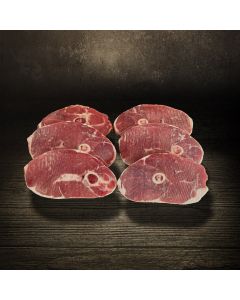 Rhönschaf Lammsteaks | aromatisch, saftig, ideal für Grill und Pfanne | 1.100g