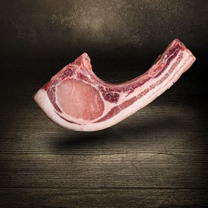 Vello Porco - Dry Aged Kotelett vom Landschwein | eigene Schlachtung 500 | 450-600g bei Der Ludwig kaufen - Bild 2