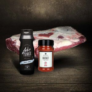 Paket | Beef Brisket Paket | Simmentaler Rind |4.500g | Ankerkraut Rub im Streuer | LUDWIGS BBQ NO. 1