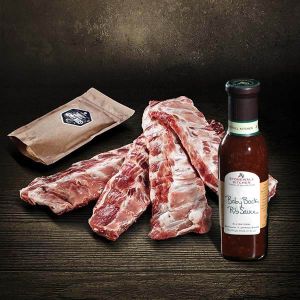Grill Starter Paket - Baby Back Ribs, Sauce und Rub hier bestellen und kaufen Metzgerei DER Ludwig Onlineshop
