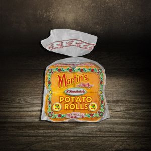 Martin's Potato Rolls | Original US Burger Buns (3,5 inch) | 8 Pack
