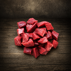 Rehgulasch/Rehragout  – zartes Wildfleisch zum Schmoren. 500 g