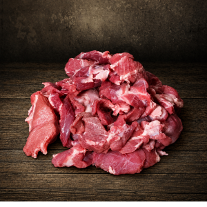 Wildschweingulasch aus heimischem Wild . Kräftiger Genuss zum Schmoren. 500g