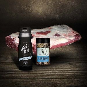 Paket | Beef Brisket Paket | Simmentaler Rind |4.500g | Ankerkraut Rub im Streuer | LUDWIGS BBQ NO. 1