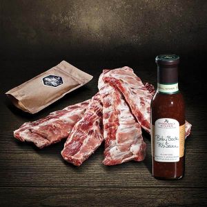 Grill Starter Paket - Baby Back Ribs, Sauce und Rub hier bestellen und kaufen Metzgerei DER Ludwig Onlineshop