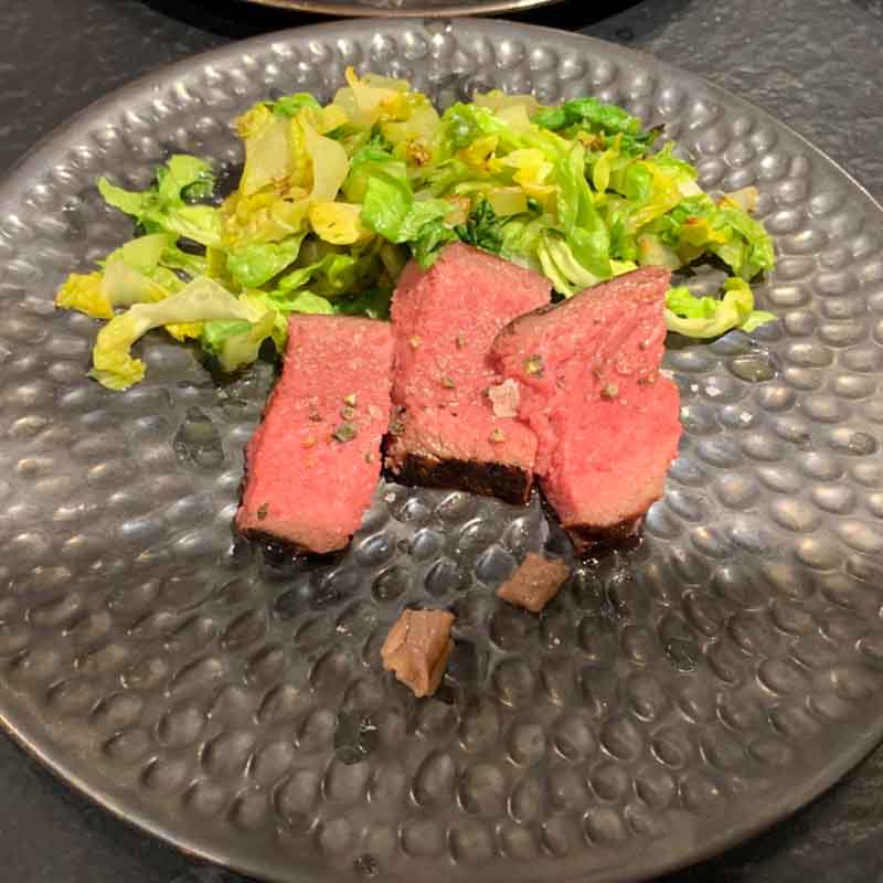 Australisches Rumpsteak mit gegrilltem Salat