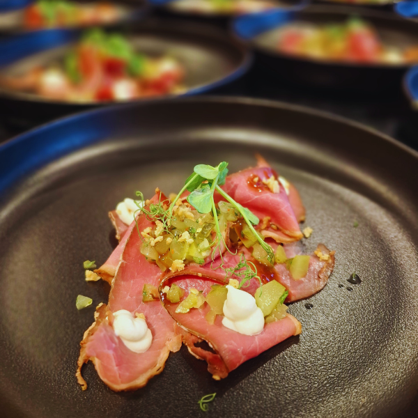 Pastrami-Carpaccio