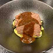 Geschmorte Ochsenbäckchen mit Kartoffelpüree