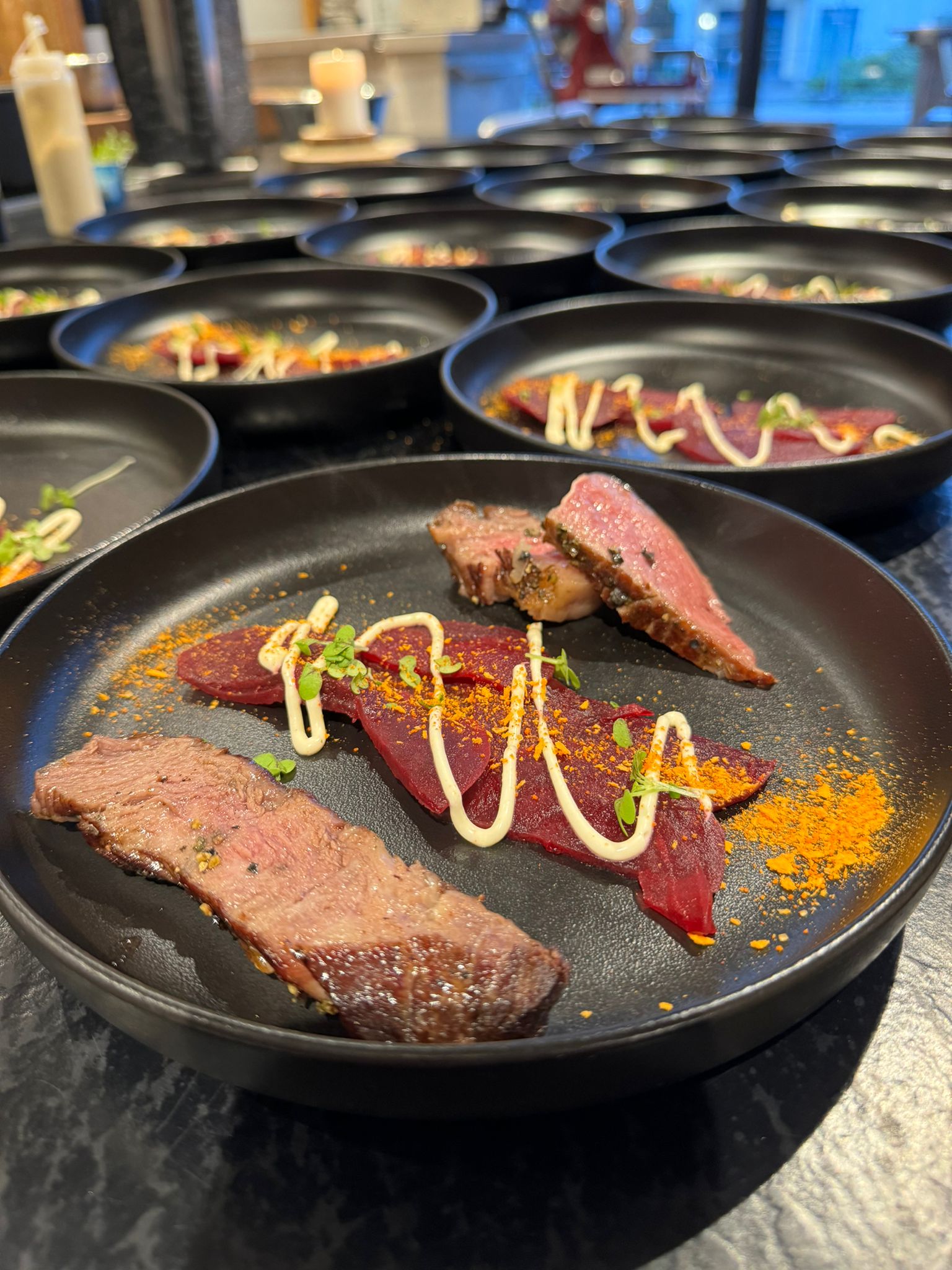 Ribeye | Grand Mu mit Rote Bete Carpaccio