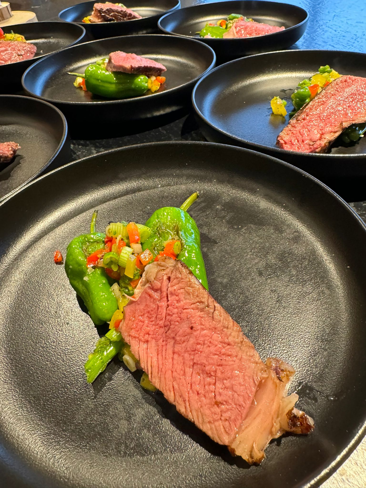 Ribeye | US-Beef mit Pimentos und Paprikasalsa