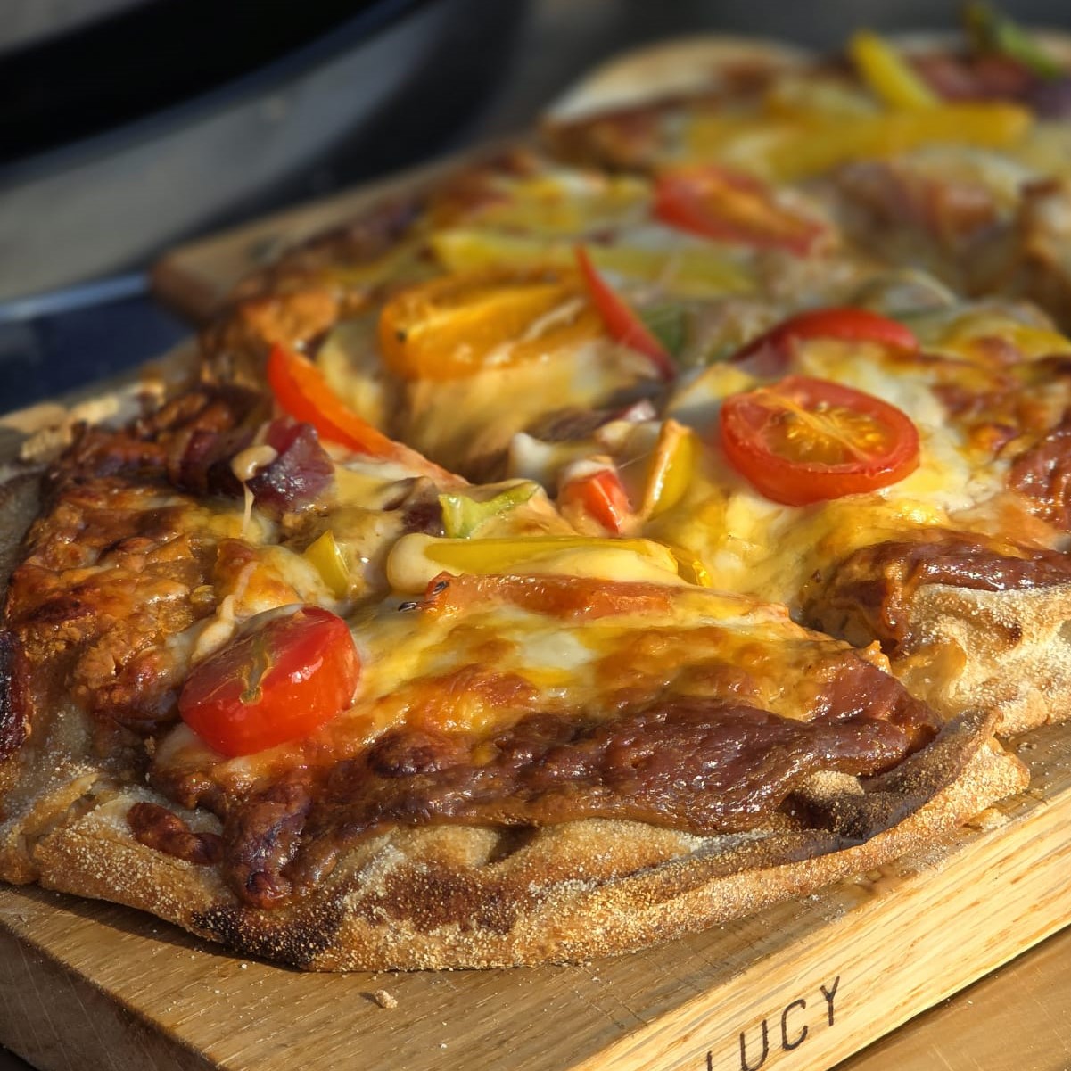 BBQ Flammkuchen