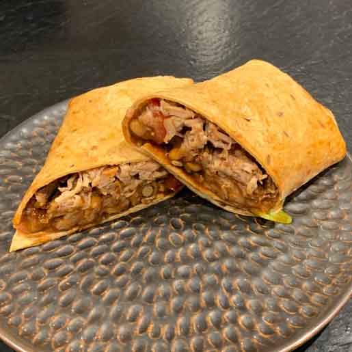 Pulled Pork Wrap
