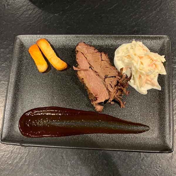 US Brisket Sous Vide | Steakhouse Fries | Coleslaw | BBQ