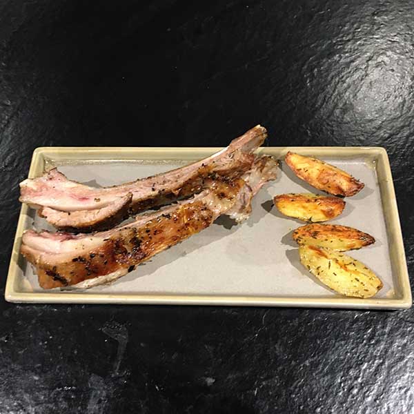 Lamm Spareribs aus dem Ofen