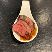 US Rumpsteak auf Demi Glace