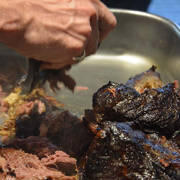 Pulled Beef vom Rindernacken