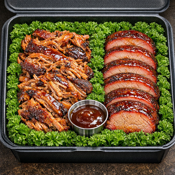 Pulled Pork für einen Wettkampf
