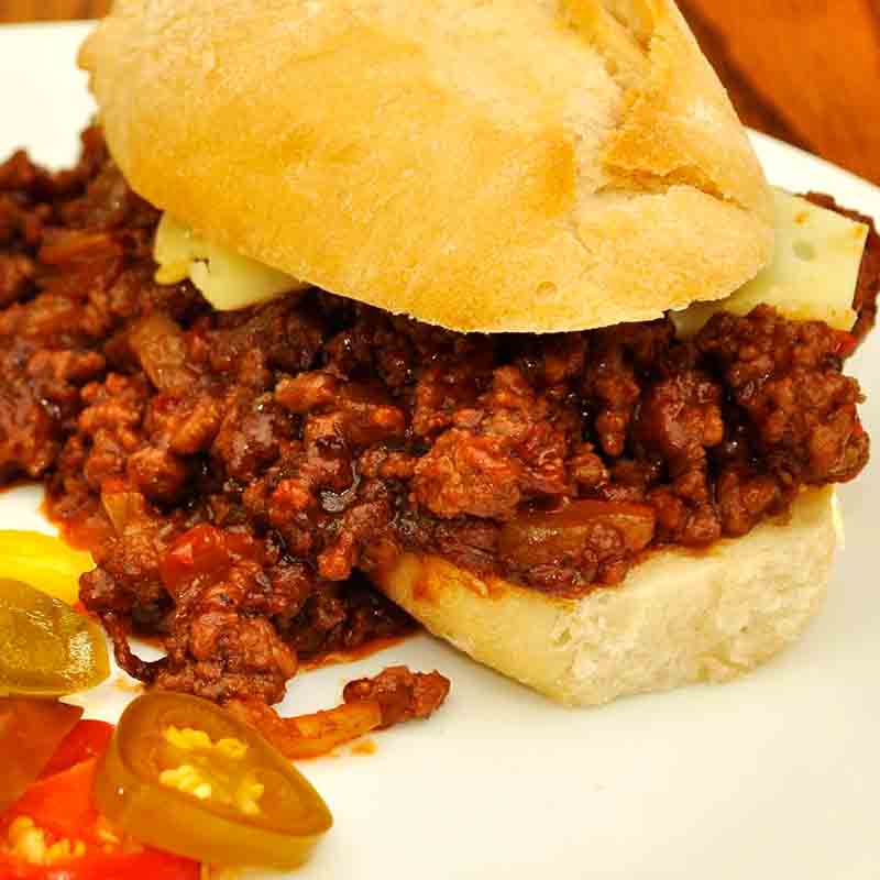 Sloppy Joe Burger