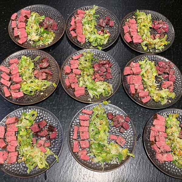 Dry Aged T-Bone / gegrillter Salat