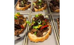 Steak-Stulle Asiastyle 