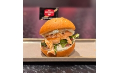 Flammlachs-Burger 