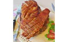 Schweinebraten mit Schwarte und Ofengemüse