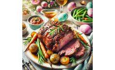 Österliches Rezept für eine zarte Lammschulter