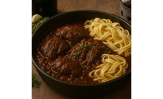 Geschmorte Rinderbäckchen aus dem Dutch Oven