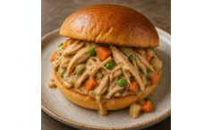 Pulled Chicken Burger 