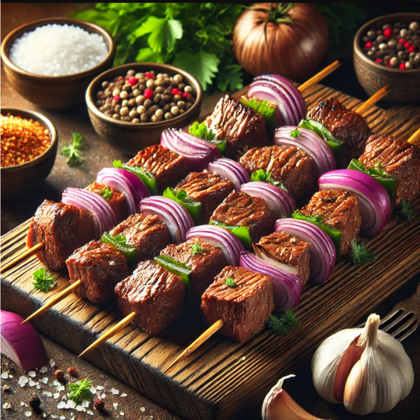Steak-Spieße