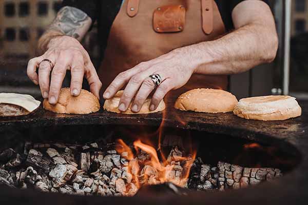 Buns angrillen