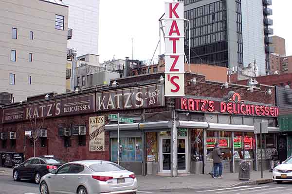 Katz Delikatessen in New York